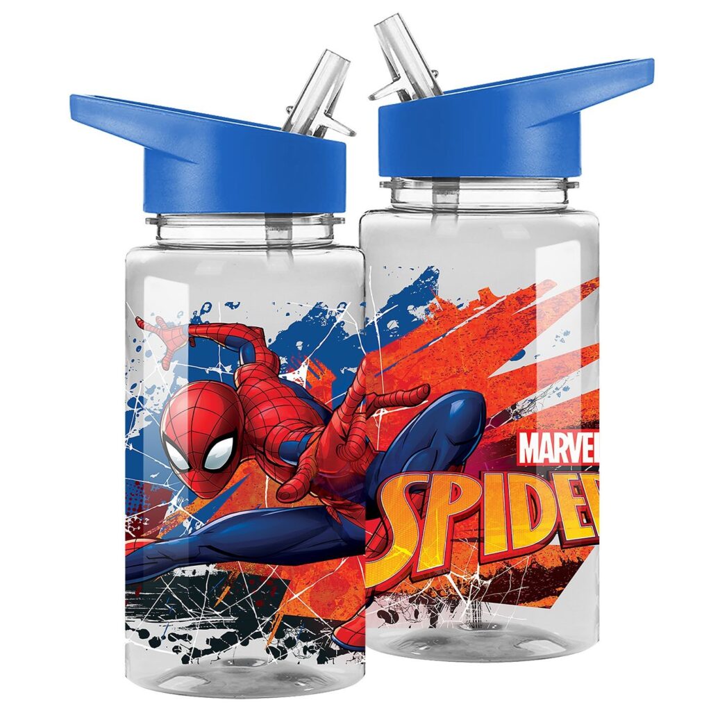 Παγούρι Πλαστικό PET Spiderman 16,5x7cm 450ml Spiderman 4642-5189 - 1 τεμ.