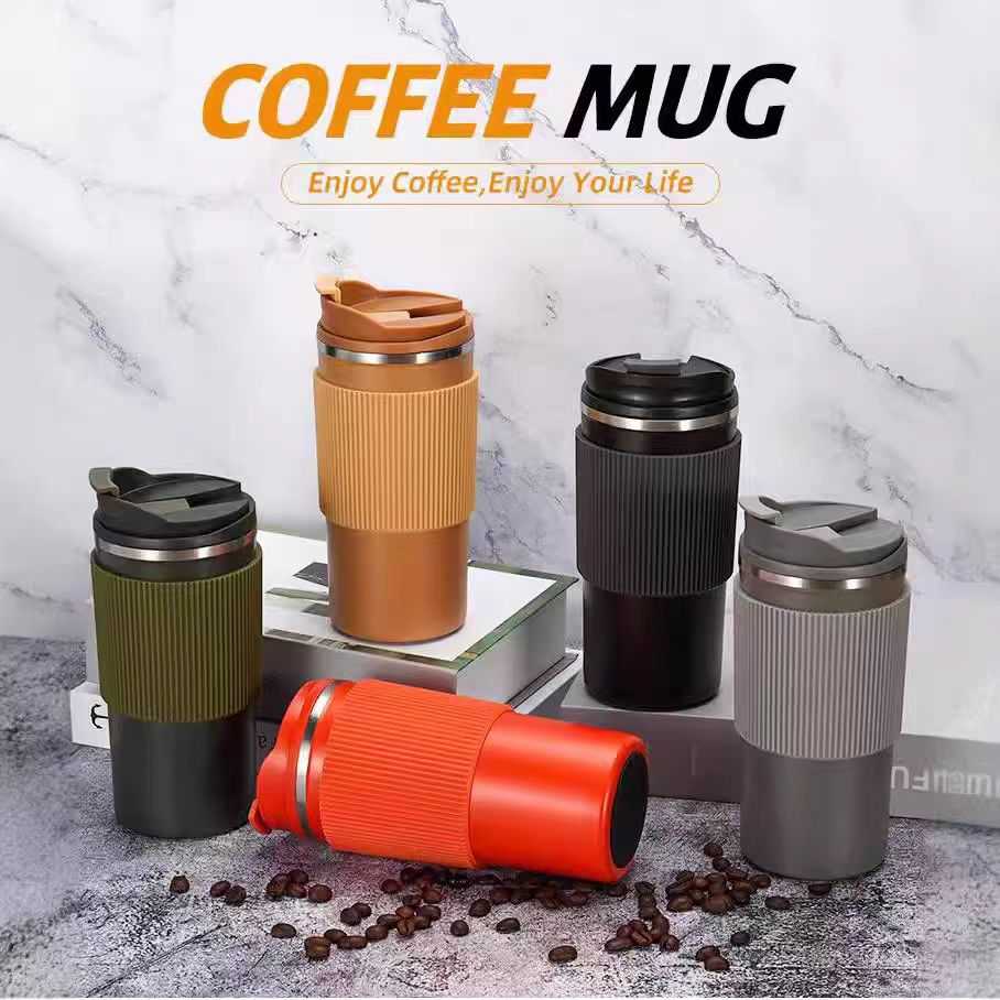 Φορητό παγούρι-θερμός - 500ml - 413388 - Light Brown - Image 3