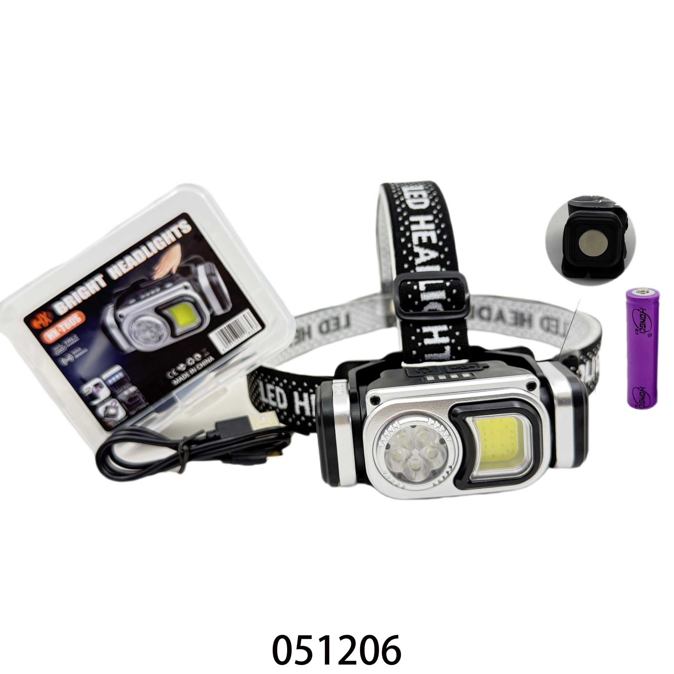 Φακός κεφαλής LED - T60S - 051206 - Image 4
