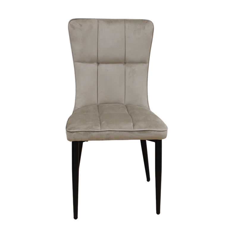 SELIN CAPPUCCINO VELVET ΥΦΑΣΜΑ ΚΑΡΕΚΛΑ ΜΕΤΑΛΛΙΚΗ 46X54X91εκ. - Image 2