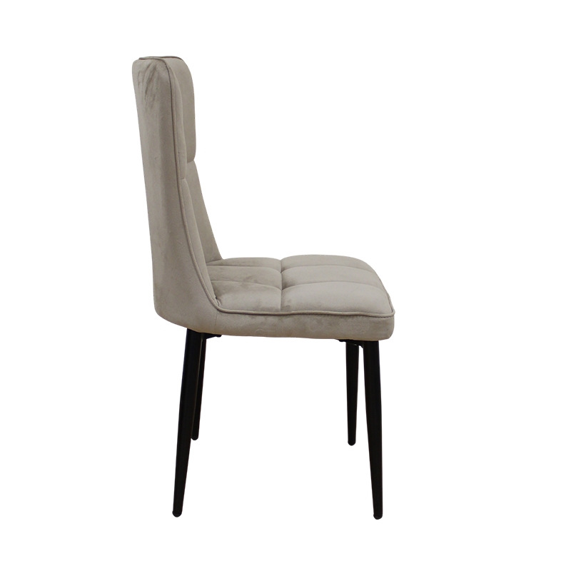 SELIN CAPPUCCINO VELVET ΥΦΑΣΜΑ ΚΑΡΕΚΛΑ ΜΕΤΑΛΛΙΚΗ 46X54X91εκ. - Image 3