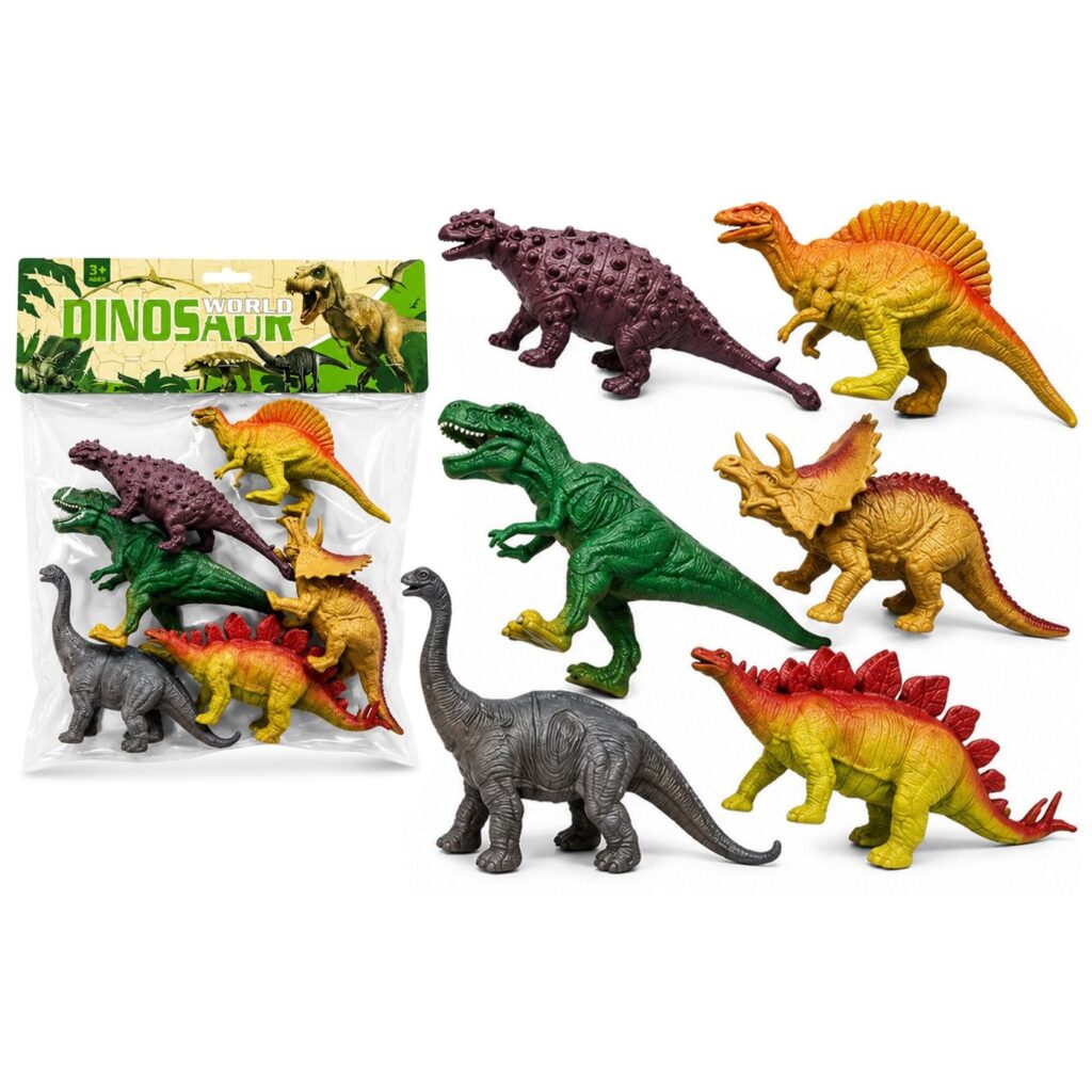 Δεινόσαυροι σετ=6 τεμ 30x23,5cm ToyMarkt 913732 - 5 τεμ.